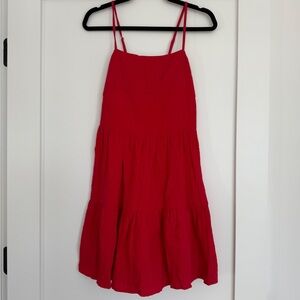 Band of Gypsies NWT Red Flare Dress with adjustable open back